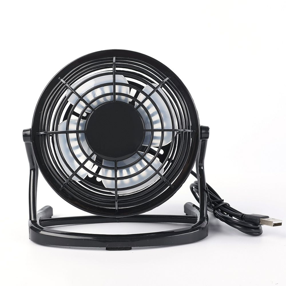 USB Silent Fan Desk Cooler for Laptop Notebook Desktop PC Ofiice Summer Cooling Fan 4 Blades Rotatable USB Mini desk Fans Socket - Discount Msrp