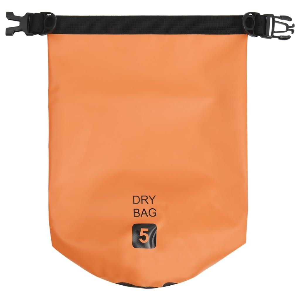 Dry Bag Orange 1.3 gal PVC - Discount Msrp