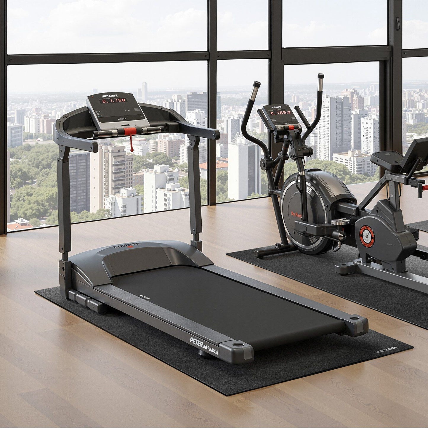 Treadmill Mat for Carpet Floor 1/4" Thick 36"x72" Exercise Equipment Mat - Discount Msrp