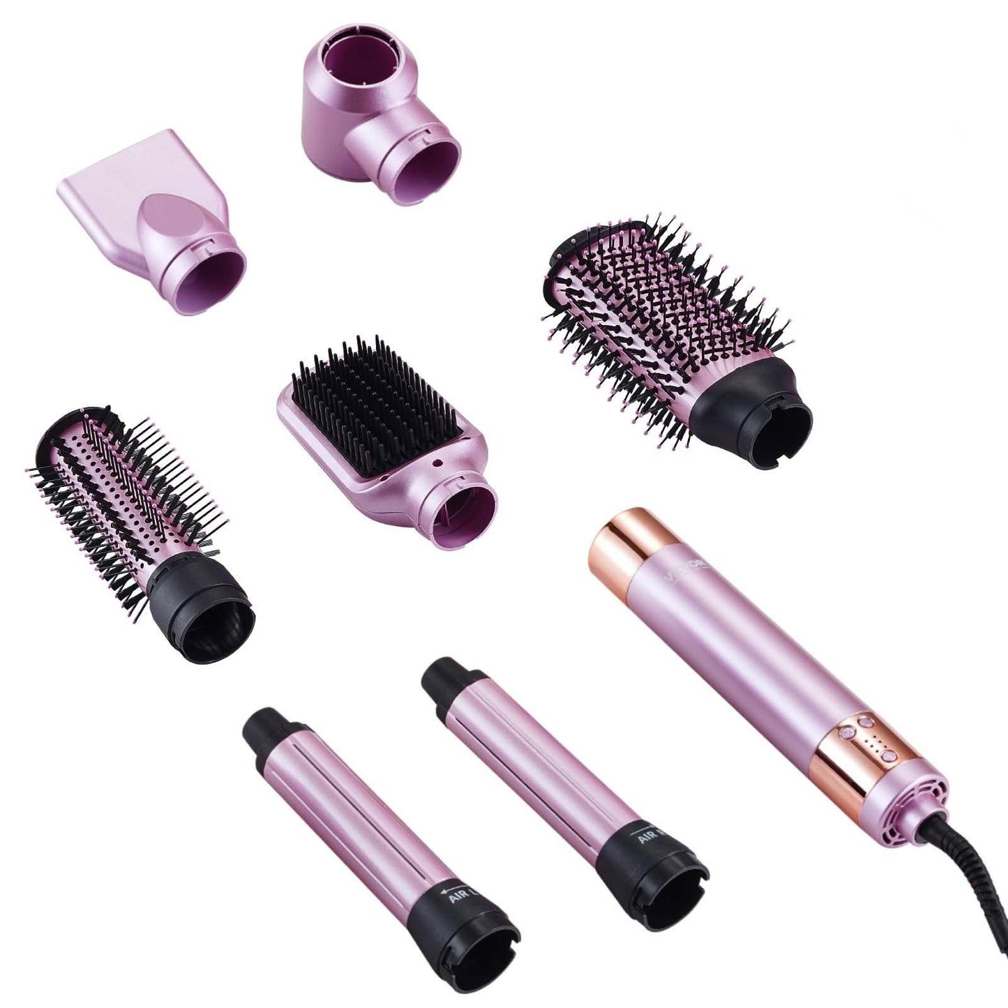 VEVOR Hair Dryer Brush 6-in-1 Multi Hair Styler for Volumizing Styling Curling - Discount Msrp