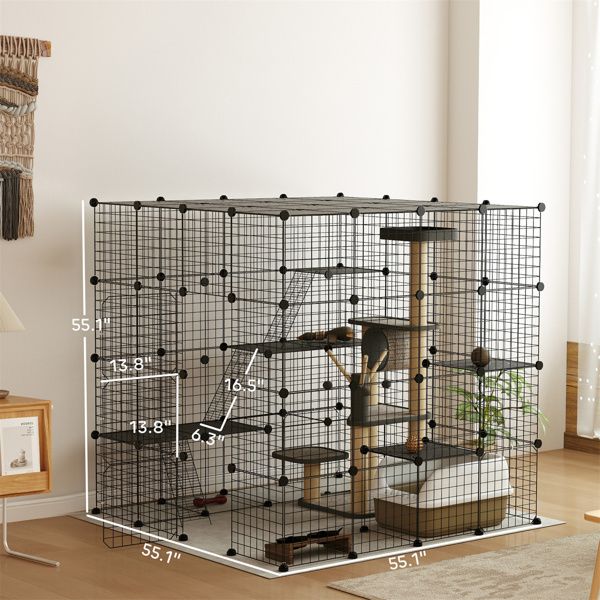 Cat Play Tunnel/Cat Cage ( Amazon Shipping)(Prohibited by WalMart) - Discount Msrp