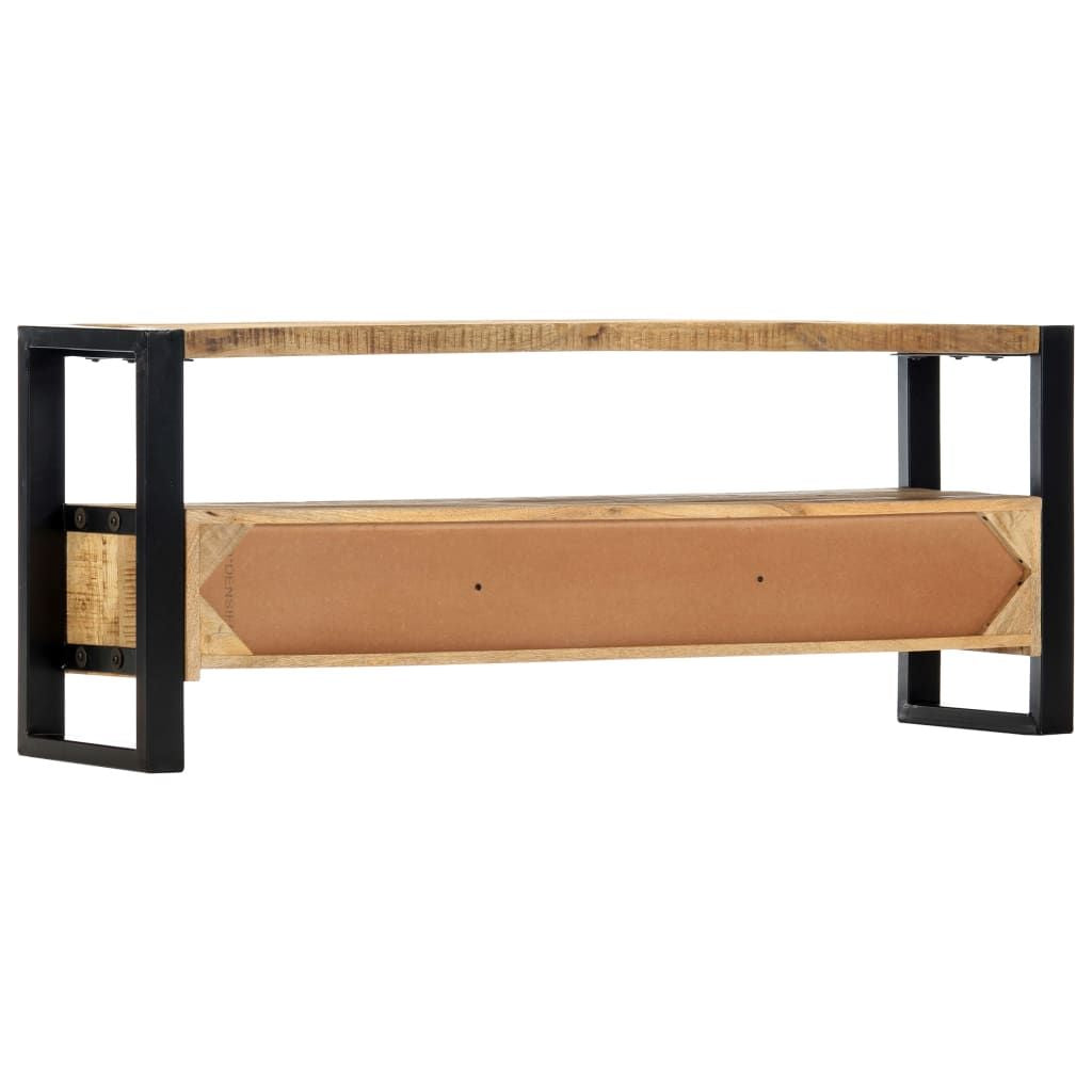 TV Stand 51.2"x11.8"x19.7" Solid Wood Mango - Discount Msrp