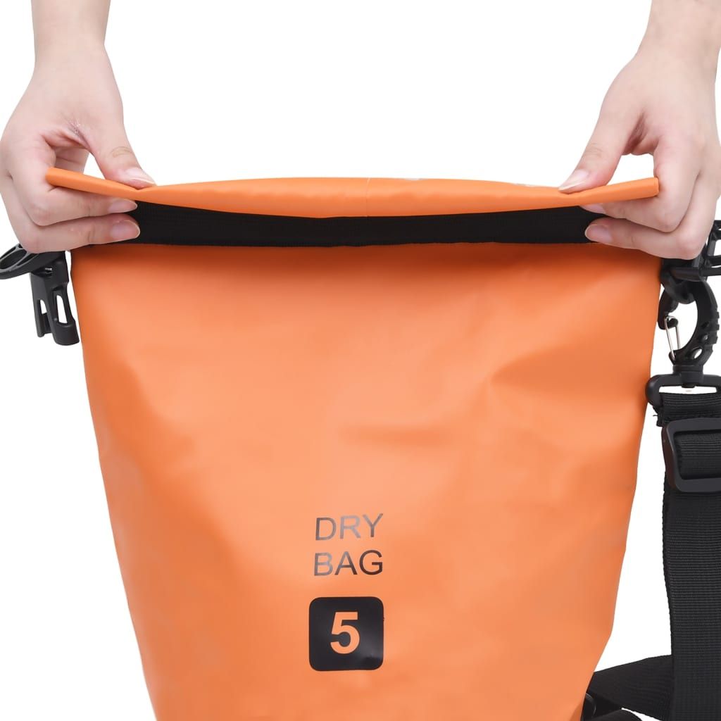Dry Bag Orange 1.3 gal PVC - Discount Msrp
