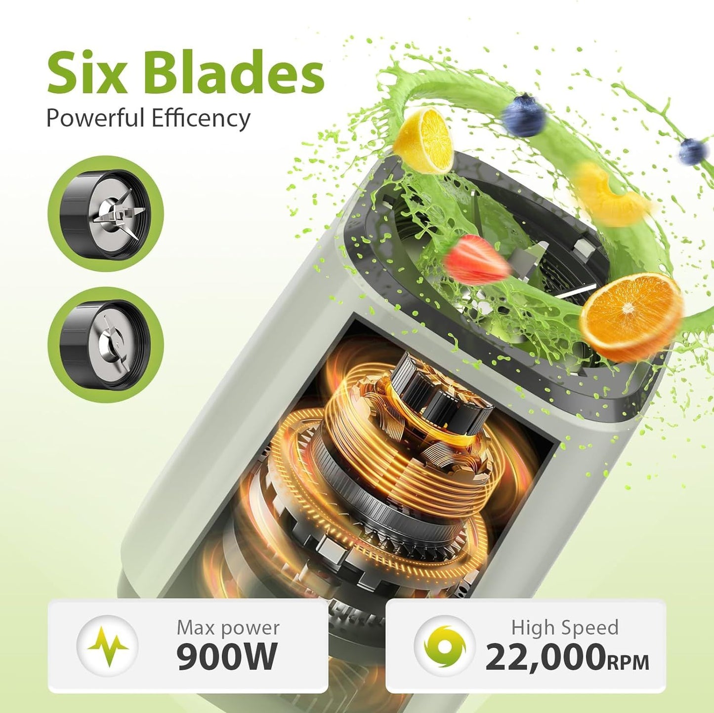KOIOS 850W Countertop Blenders for Shakes and Smoothies; Protein Drinks; Nuts; Spices; Fruit Vegetables Drinks; Coffee Grinder for Beans; 11-Piece Kitchen Blender Set - Discount Msrp