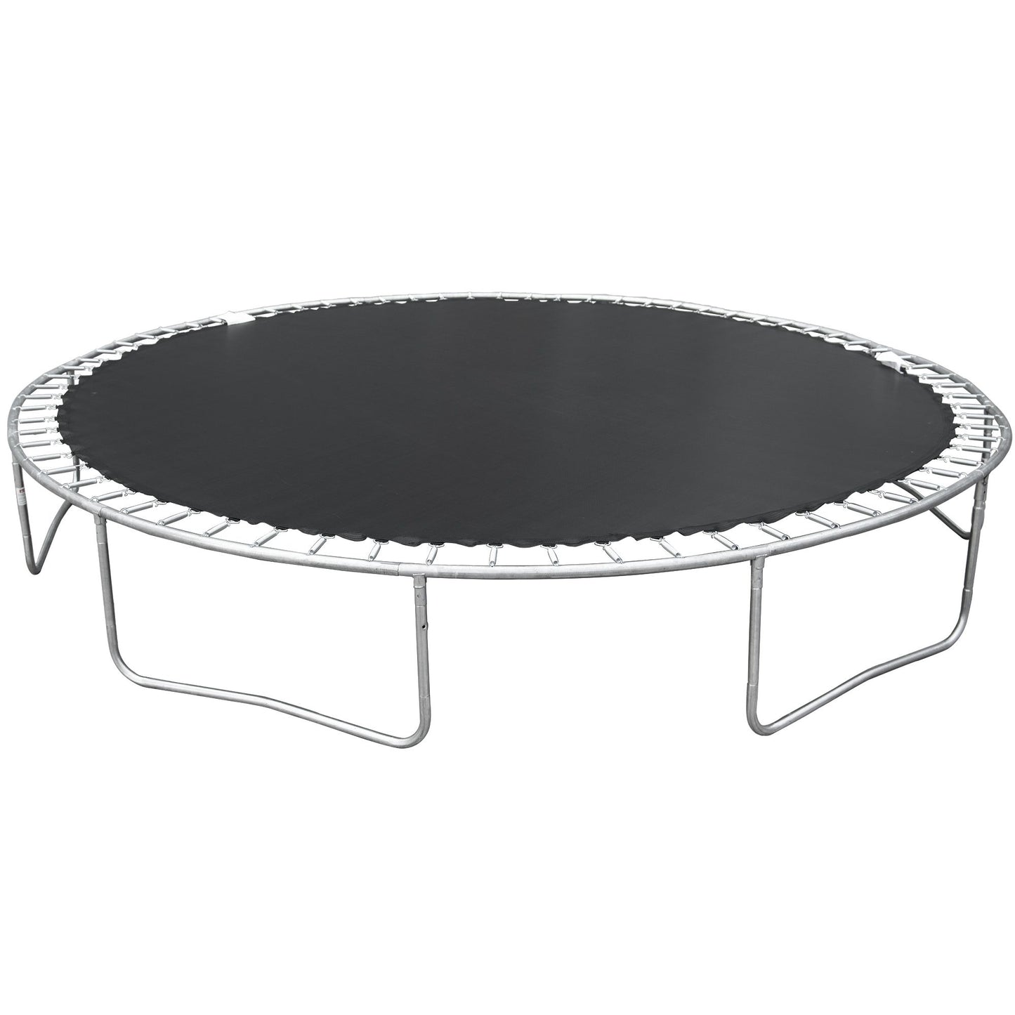 14FT Trampoline for Adults & Kids with Basketball Hoop, Outdoor Trampolines w/Ladder and Safety Enclosure Net for Kids and Adults - Discount Msrp