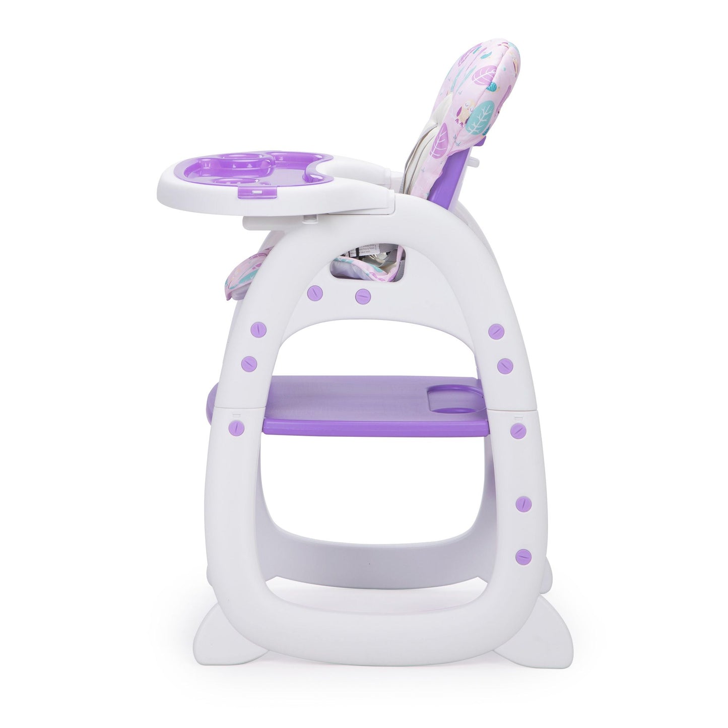 Multipurpose Adjustable Highchair,Children's dining chair for Baby Toddler Dinning Table with Feeding Tray and 5-Point Safety Buckle XH - Discount Msrp