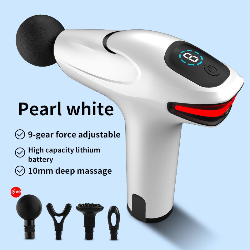 1pc Retinal Gun Deep Muscle Massage Relax Outdoor Fitness Equipment Shock Full Body Massager Electric Massage Gun - Discount Msrp