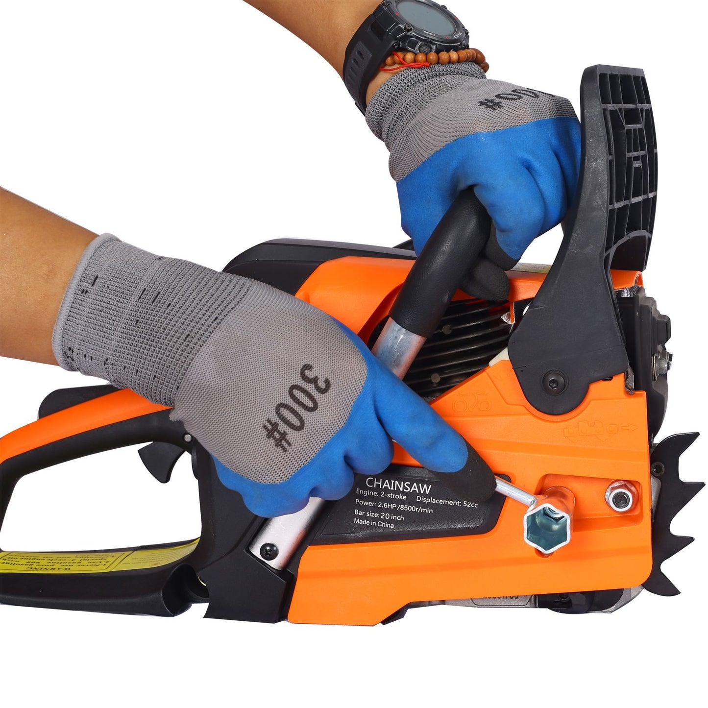 Chainsaw gas 20inch ,52cc Gasoline Chain Saw for Trees ,Wood Cutting 2-cycle EPA Compliant,Oregon bar - Discount Msrp