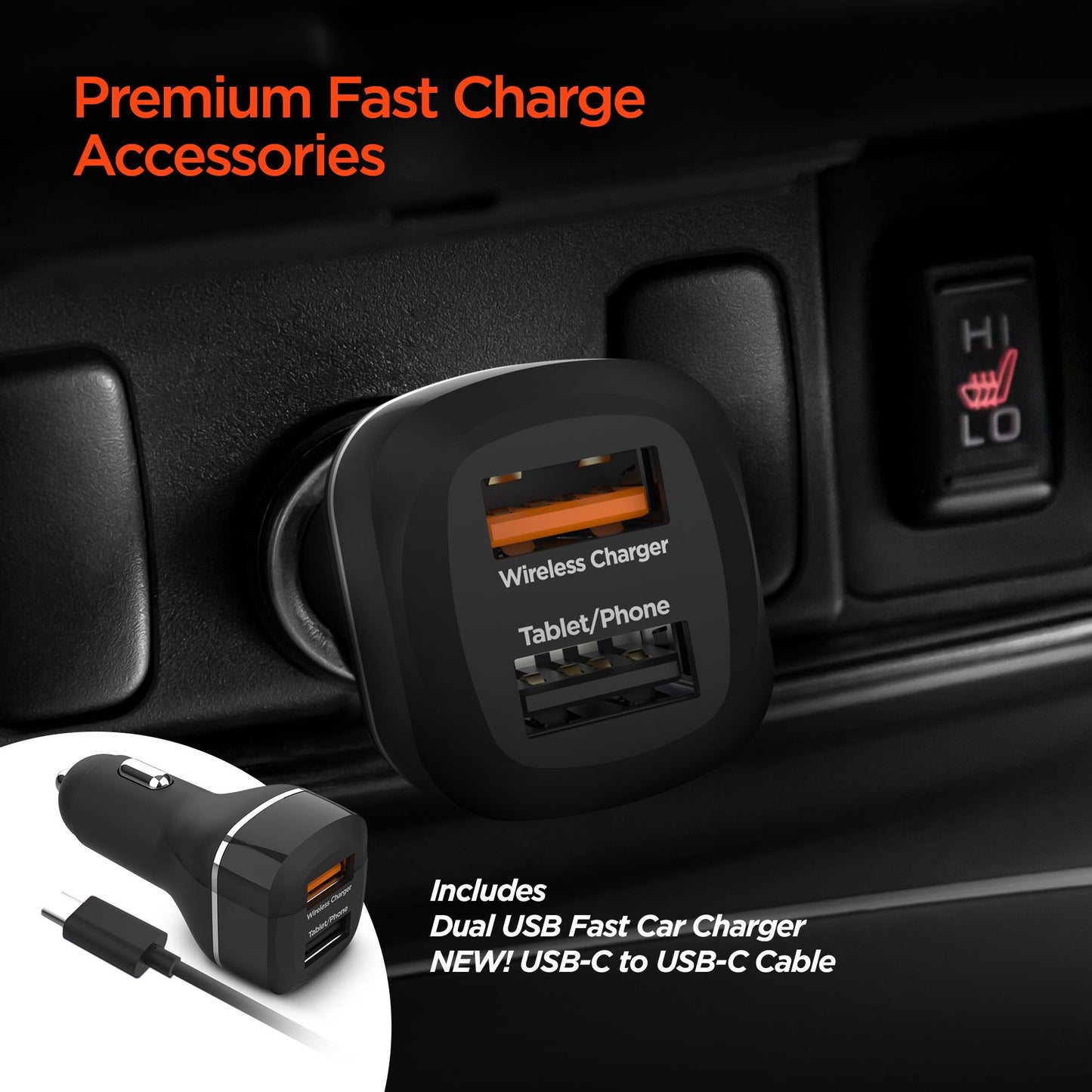 HyperGear Gravity 15W Wireless Fast Charge Mount - Discount Msrp