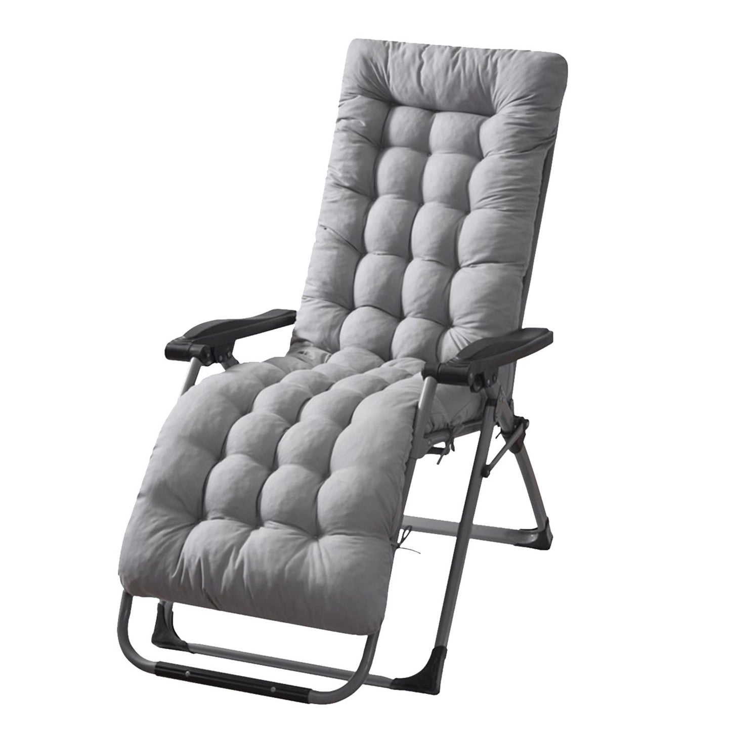 67x22in Chaise Lounger Cushion Recliner Rocking Chair Sofa Mat Deck Chair Cushion - Discount Msrp