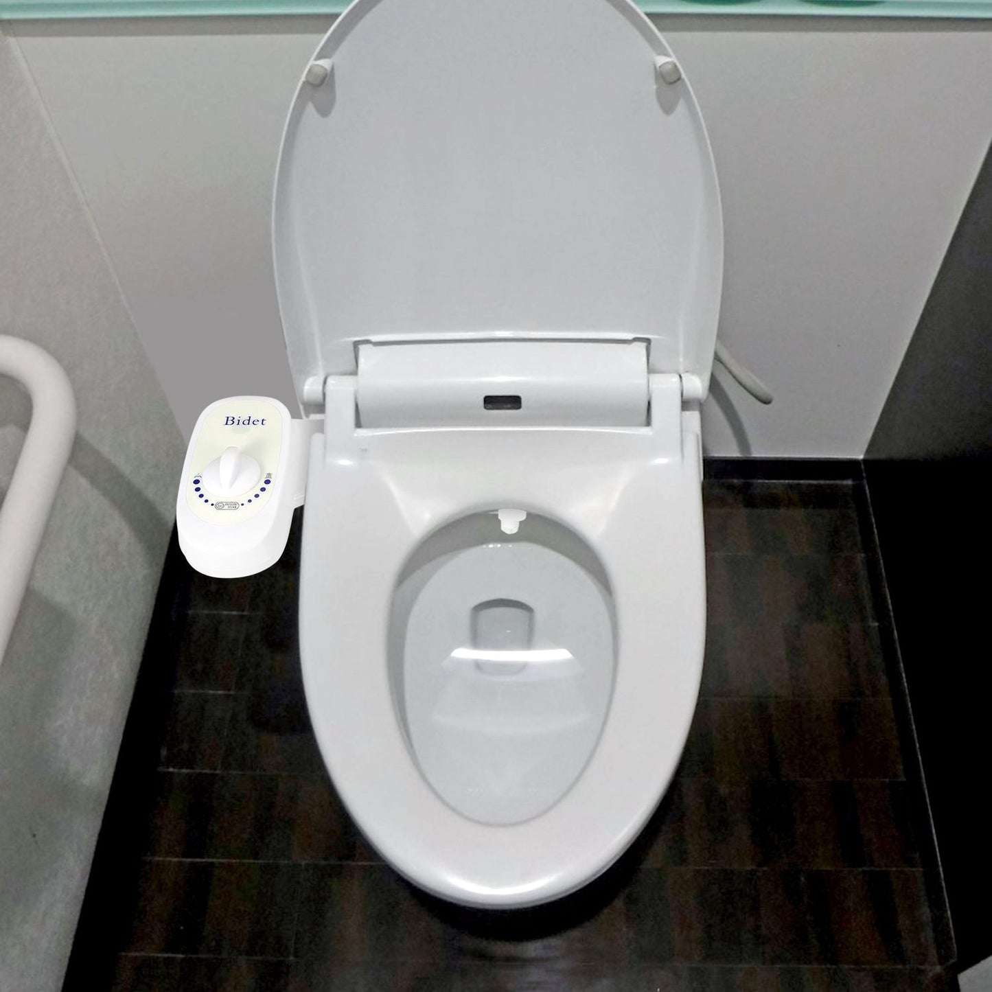 Bidet Fresh Water Spray No Electric Mechanical Bidet Toilet Seat Attachment - Discount Msrp