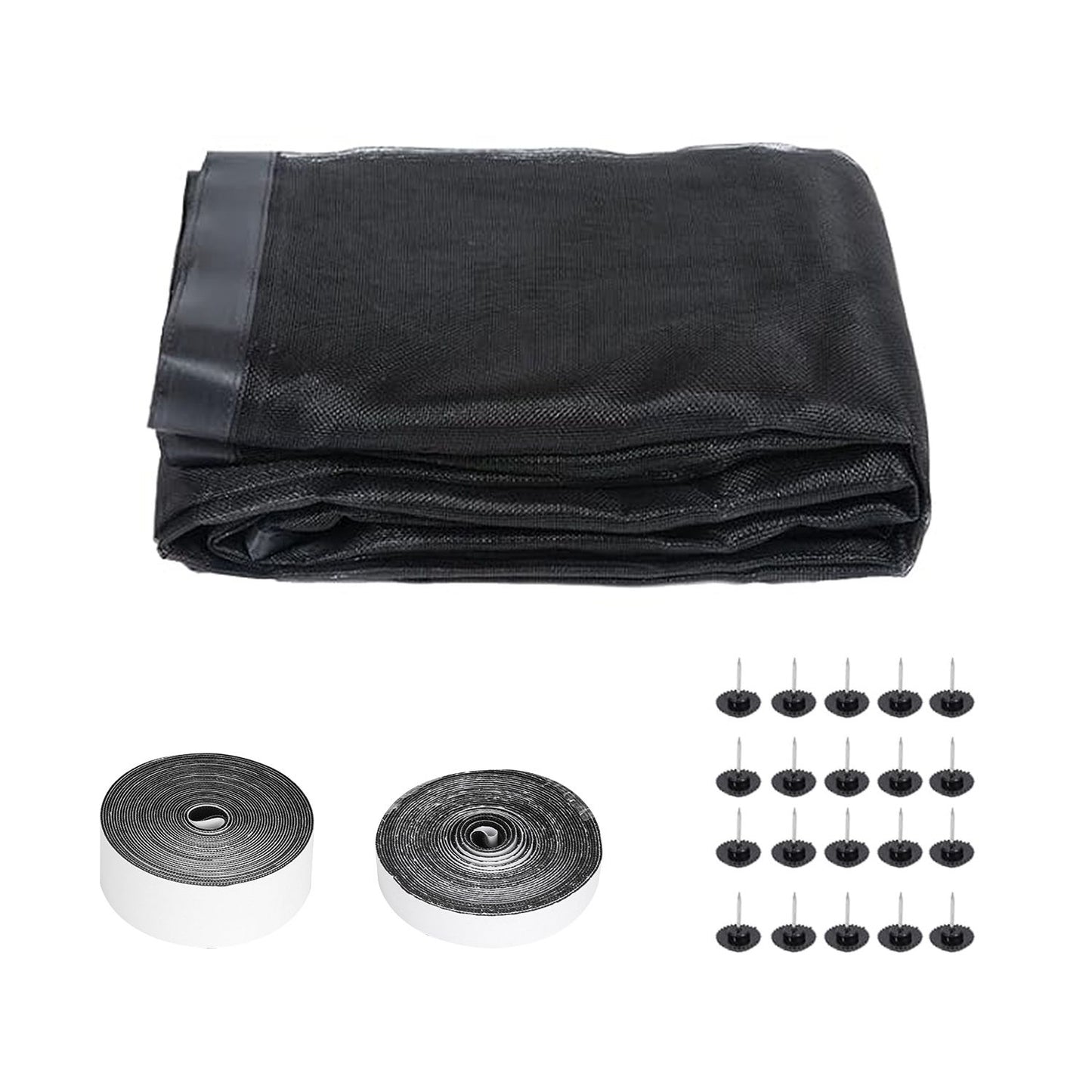 Magnetic Garage Door Screen Single-Car Garage Screen Mesh Fiberglass Garage Net with Magnetic Closure 4 Buckle Straps for One Cars - Discount Msrp