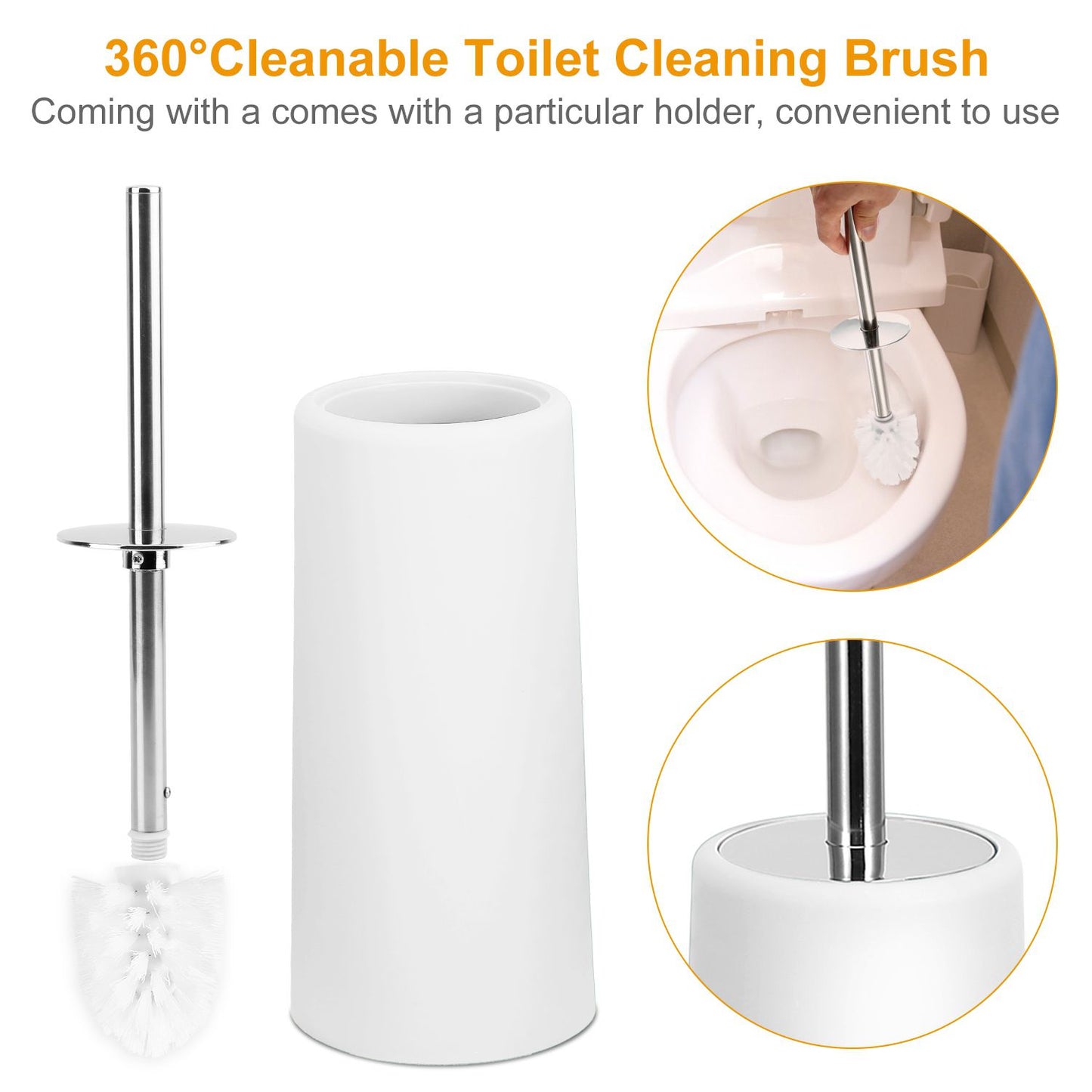 Bathroom Accessories Set 6 Pcs Bathroom Set Ensemble Complete Soap Dispenser Toothbrush Holder - Discount Msrp
