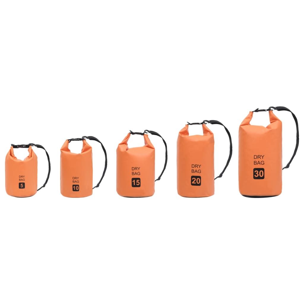 Dry Bag Orange 1.3 gal PVC - Discount Msrp