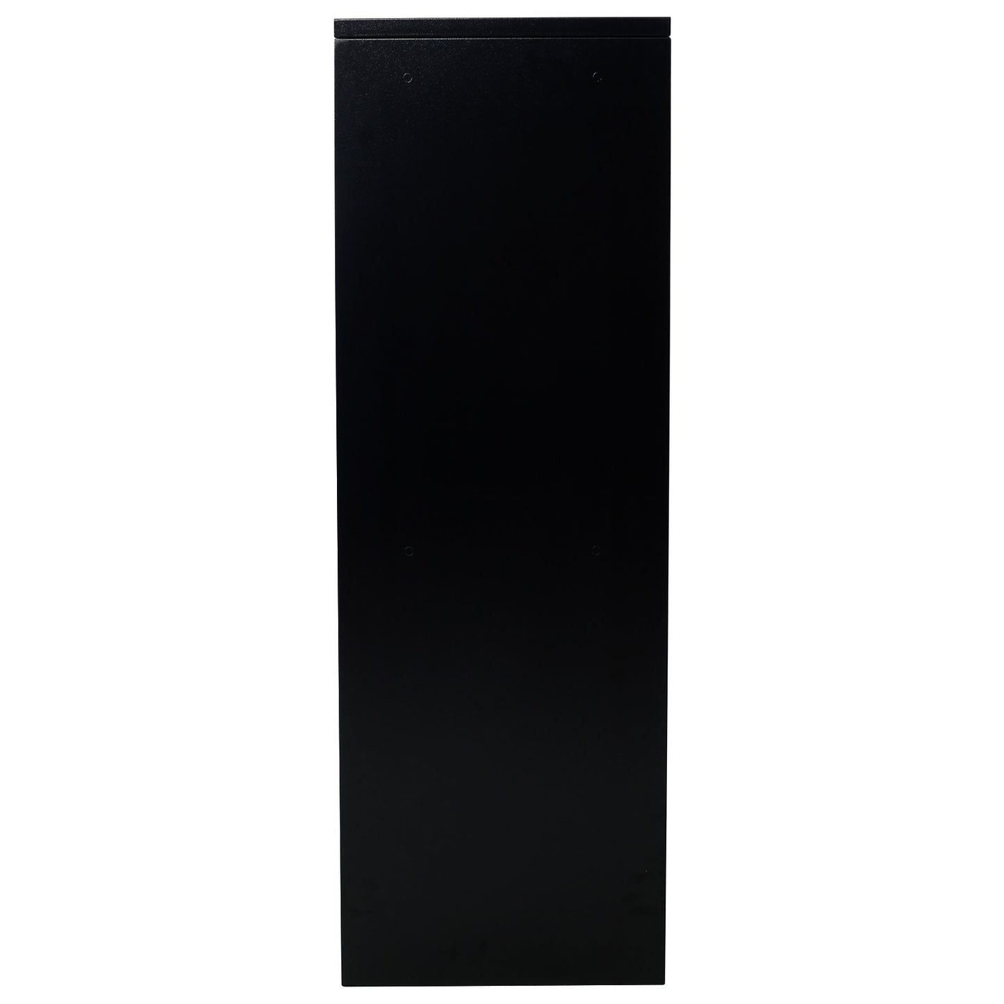 Package Delivery Box, 14'' x 11.3'' x 42'', Galvanized Steel Parcel Mailbox w/Code Lock & Mounting Hardware, for Outdoor Porch, Curbside, Black and White - Discount Msrp