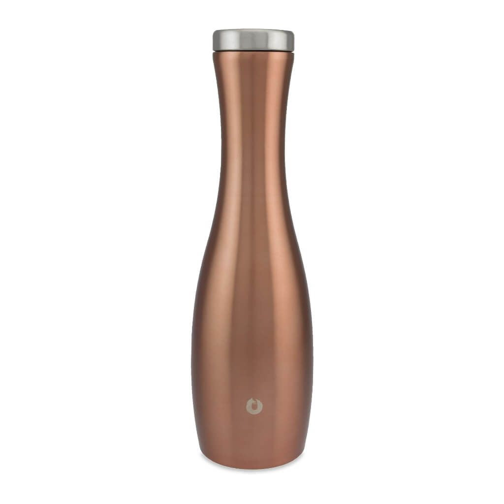 Stainless Steel Wine Carafe, Gold - Discount Msrp