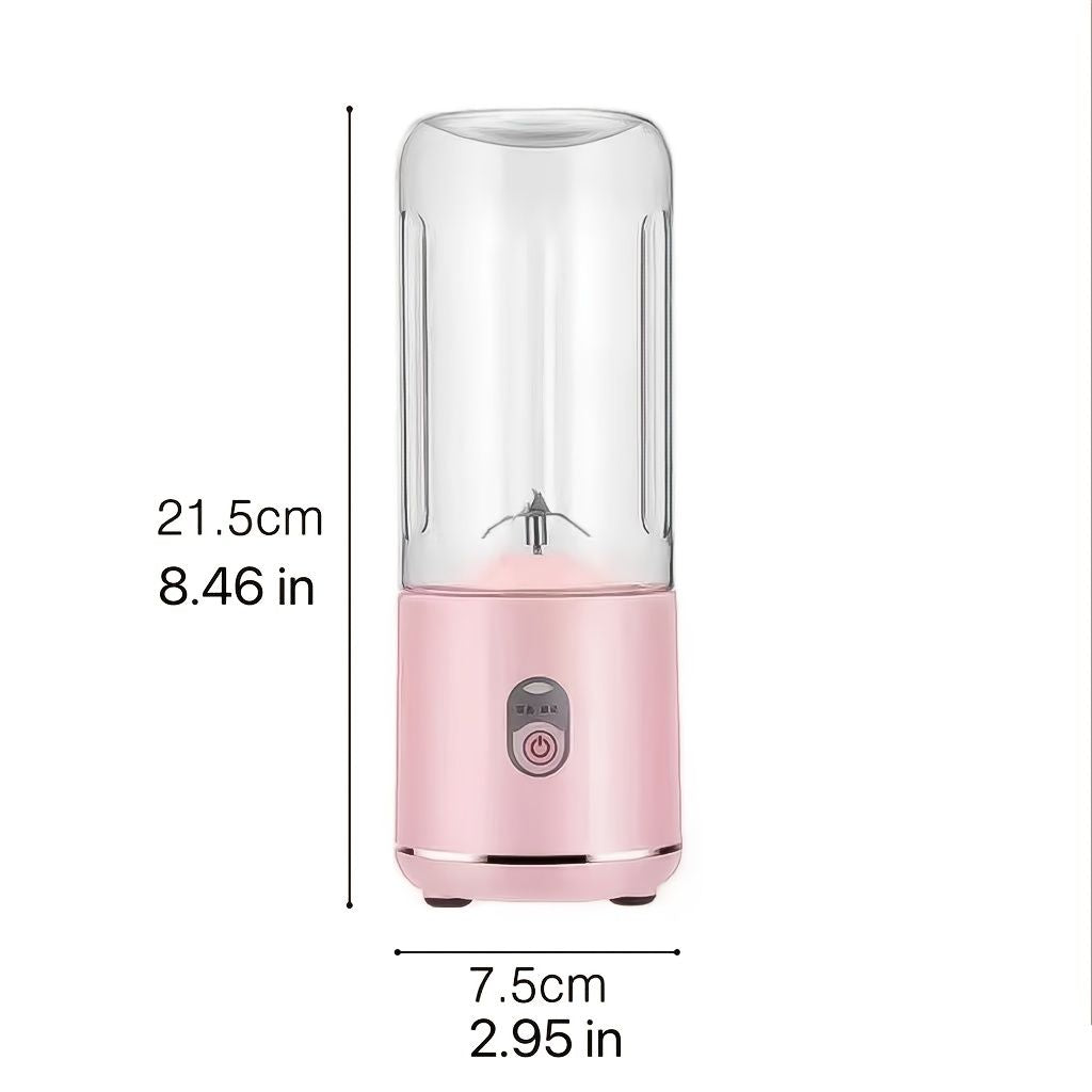 Electric Portable Juicer Household Usb Rechargeable Juice Machine Small Portable Juicer 500ml ABS Plastic 889 - Discount Msrp