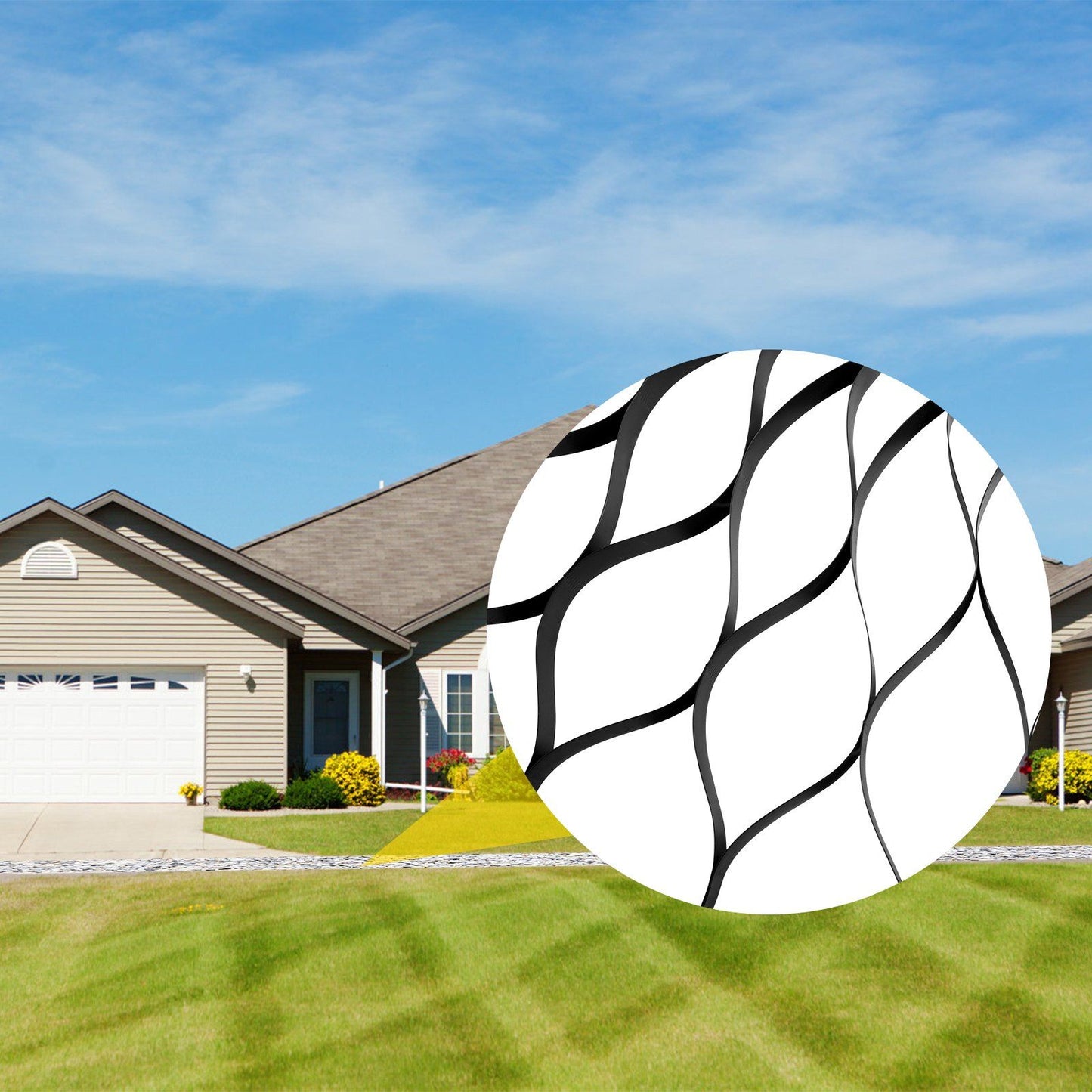 VEVOR Ground Grid, 1885 lbs per Sq Ft Load Geo Grid, 2" Depth Permeable Stabilization System for DIY Patio, Walkway, Shed Base, Light Vehicle Driveway, Parking Lot, Grass, and Gravel - Discount Msrp