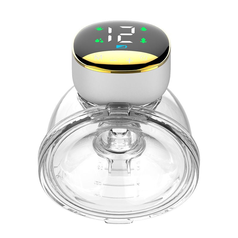Wearable Breast Pump; Low-Noise And Painless Hands Free Electric Breast Pump With 4 Mode & 12 Levels; Painless Breastfeeding Breast Pump Can Be Worn In-Bra - Discount Msrp