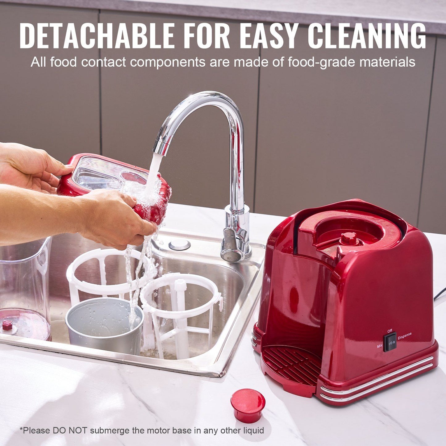 Slushy Machine for Home Margarita Slush Maker 32oz Smoothie Frozen Drink Maker - Discount Msrp