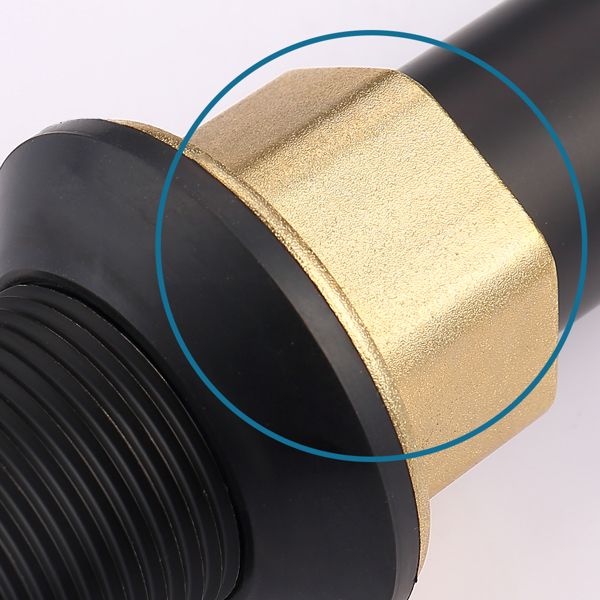 Pop-Up Drain Stainless Steel With Overflow Anti-Clogging for Vessel Sink Lavatory Vanity Sink Drain with Strainer Basket, Matte Black - Discount Msrp