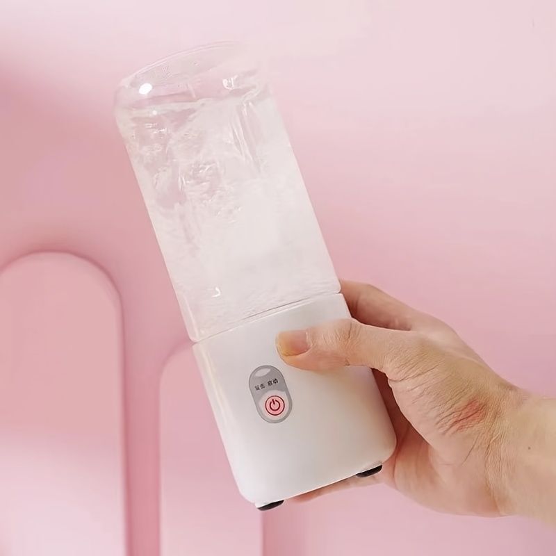 Electric Portable Juicer Household Usb Rechargeable Juice Machine Small Portable Juicer 500ml ABS Plastic 889 - Discount Msrp