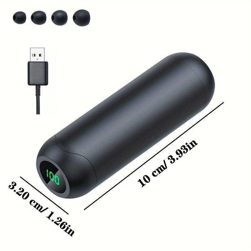 True Wireless Stereo Earbuds; HD Display HiFi Sound Quality; Waterproof Headset Earphone Mini For Smartphones - Discount Msrp