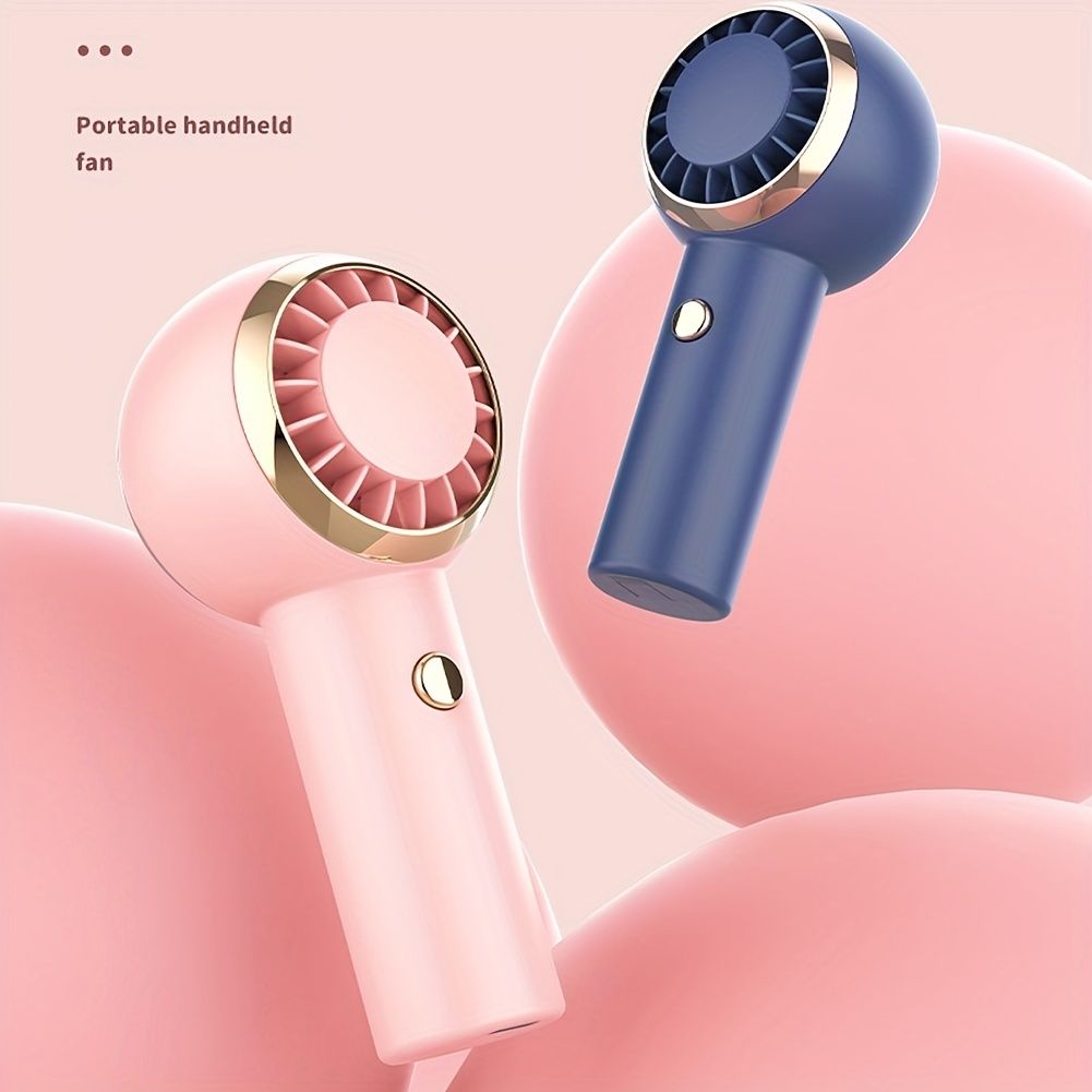 1pcs Mini Portable Fan Handheld Portable Fan; USB Rechargeable; 3 Speed Personal For Kids Girls Women Men Home Office Indoor Office Outdoor Travel - Discount Msrp