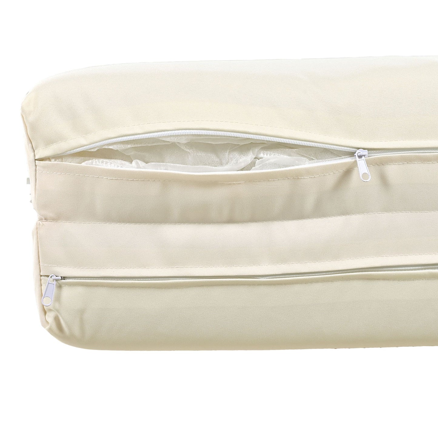 Outdoor Patio Sunbed with Curtains, High Comfort, Suitable for Multiple Scenarios - Discount Msrp