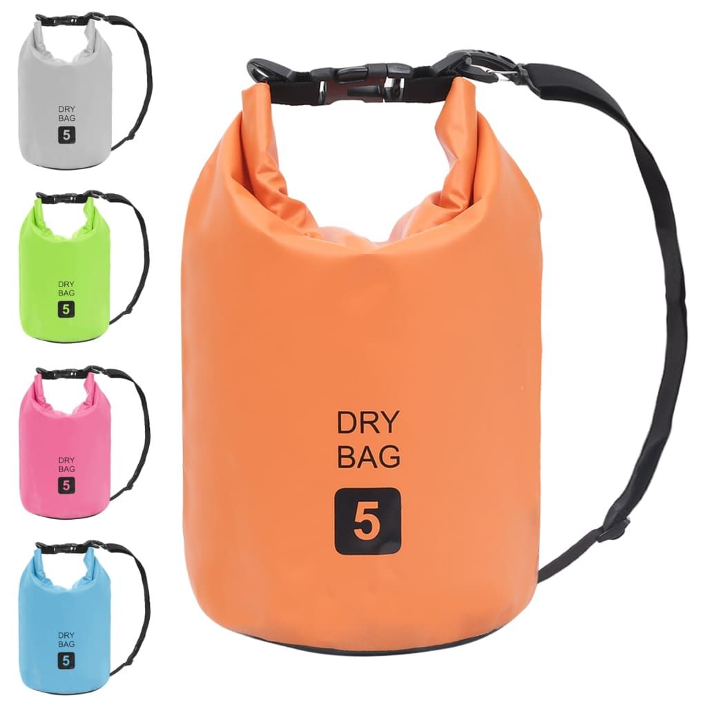 Dry Bag Orange 1.3 gal PVC - Discount Msrp