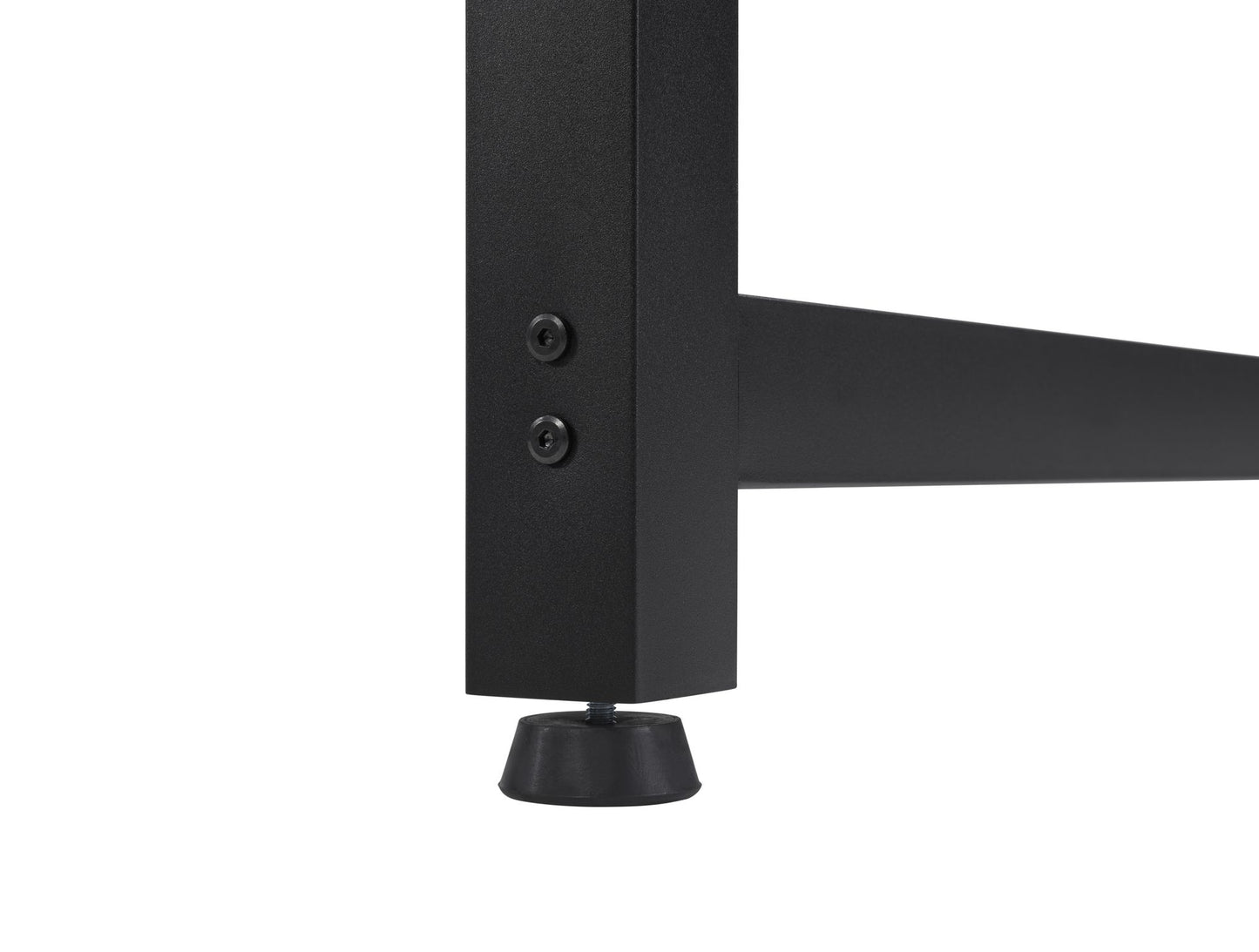 Computer Desk Large Office Desk, 59.8 Inch Gaming Desk Writing Desk Work Desk for Home Office, Study, Modern Simple Wooden Desk, Large Legroom, Metal Frame, Rustic/Black - Discount Msrp