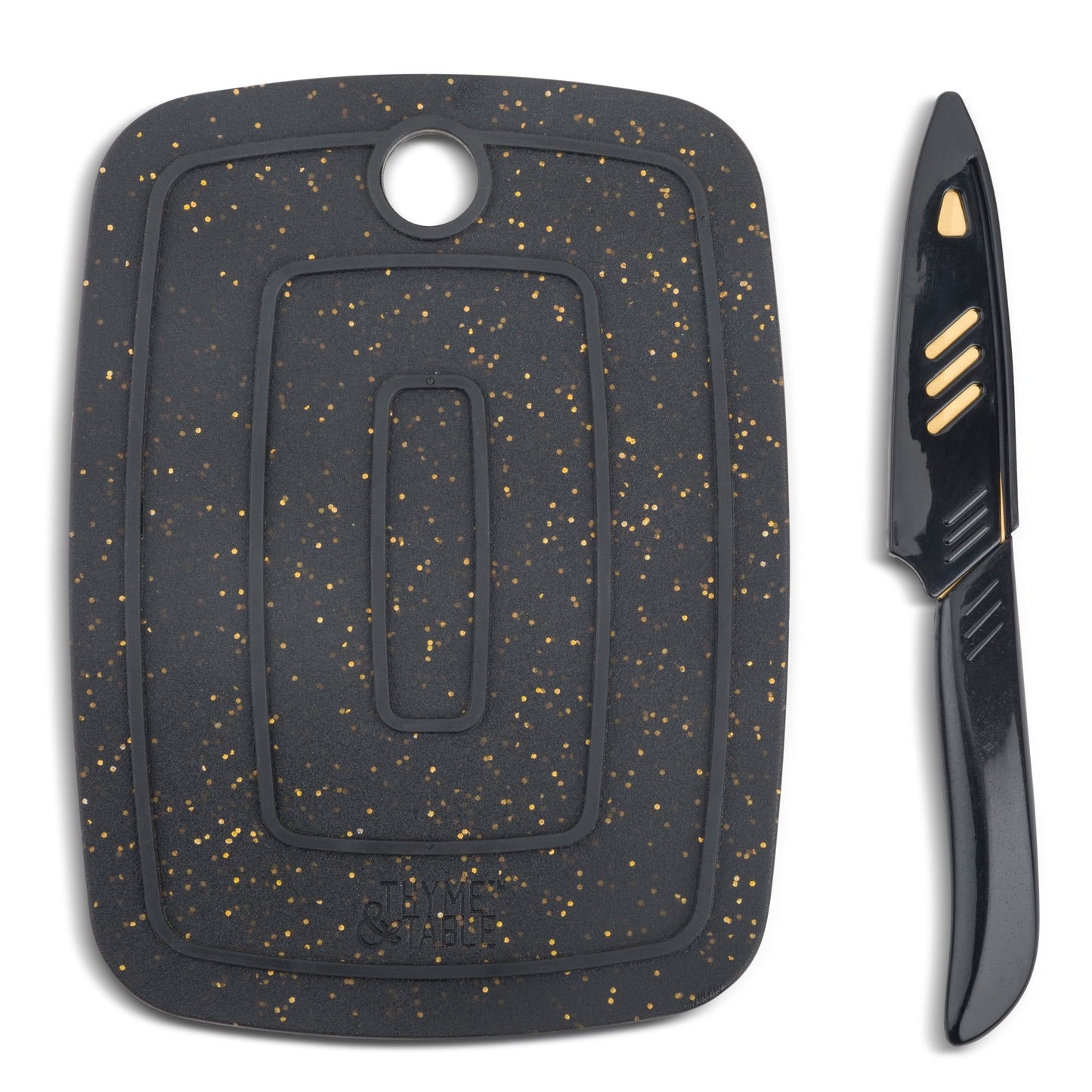 Bar Board with Knife, 2-Piece Set - Discount Msrp