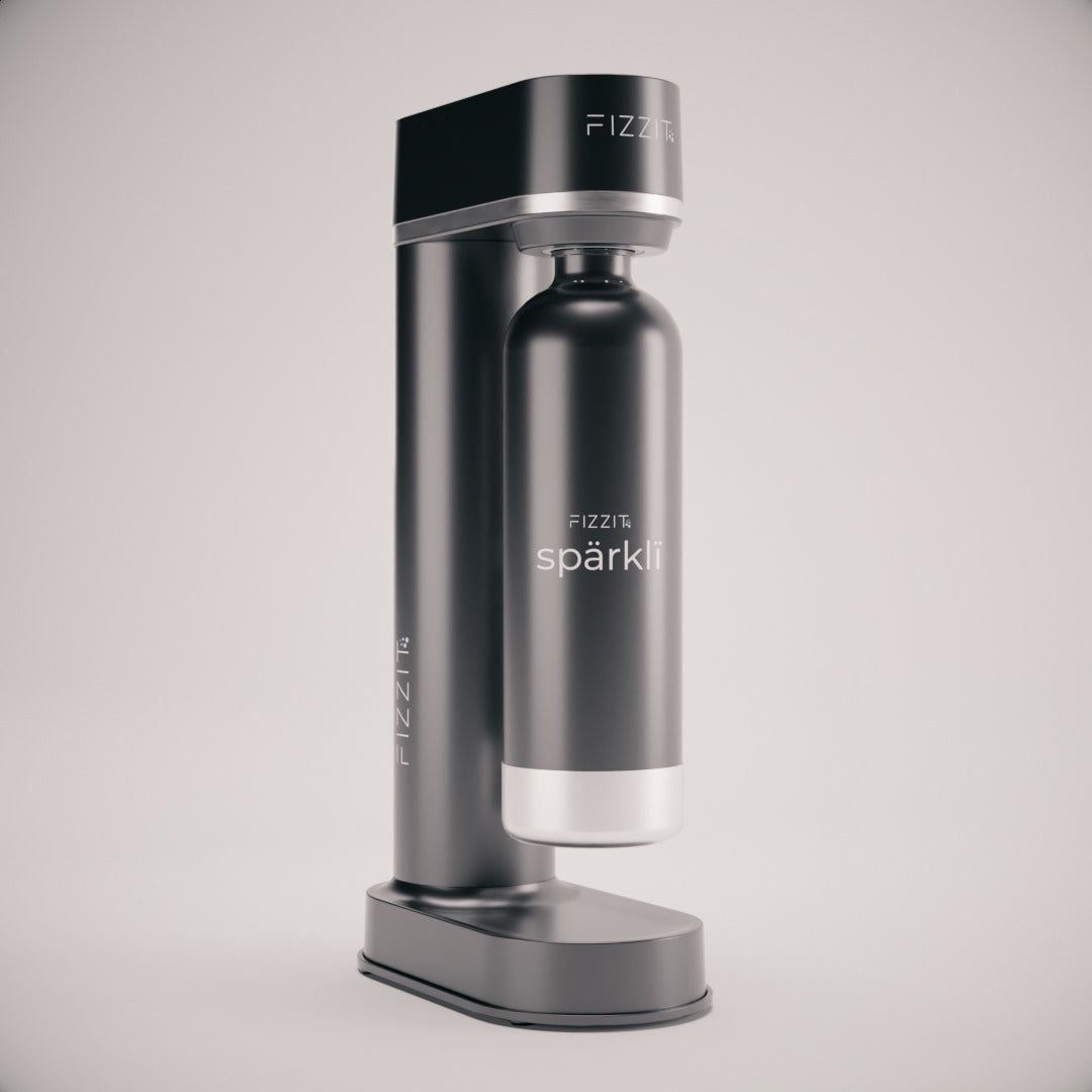 FIZZIT™ Spärklï Carbonated Water Soda Maker with Stainless Steel Bottle – Eco-Friendly, Dishwasher Bottles - Sparkling Water Maker - Discount Msrp