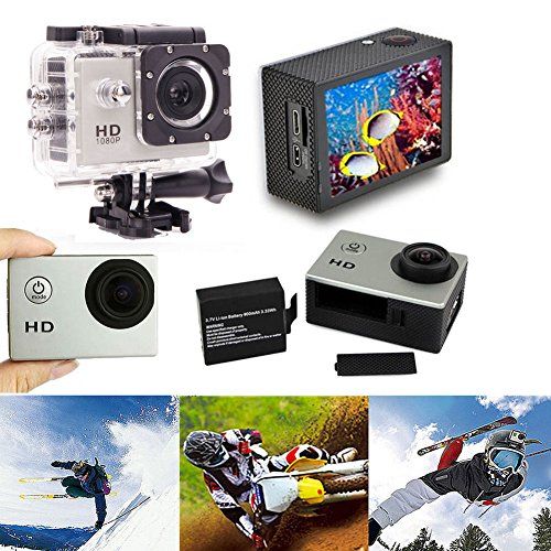 4K Action Pro Waterproof All Digital UHD WiFi Camera + RF Remote And Accessories - Discount Msrp