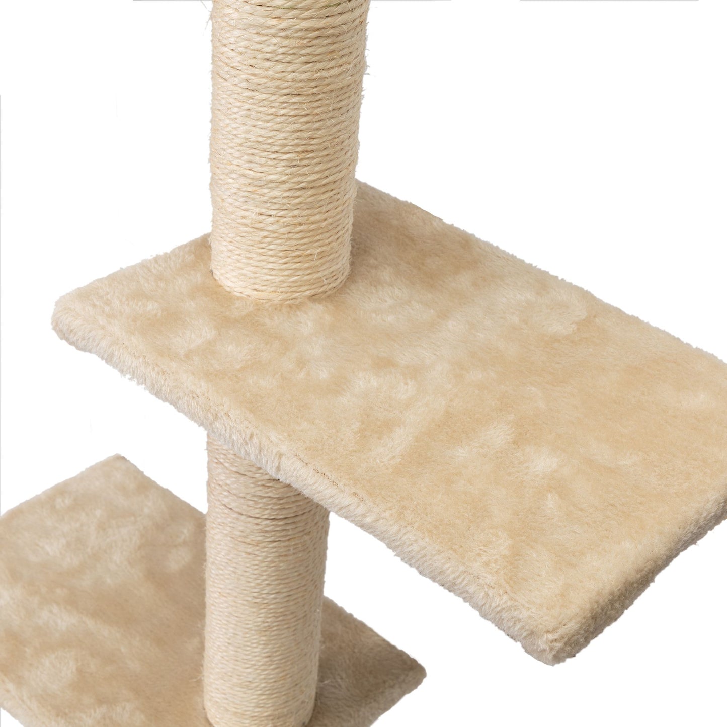 5 Pcs Wall Mounted Cat Climber Set; Floating Cat Shelves and Perches; Cat Activity Tree with Scratching Posts; Modern Cat Furniture - Discount Msrp