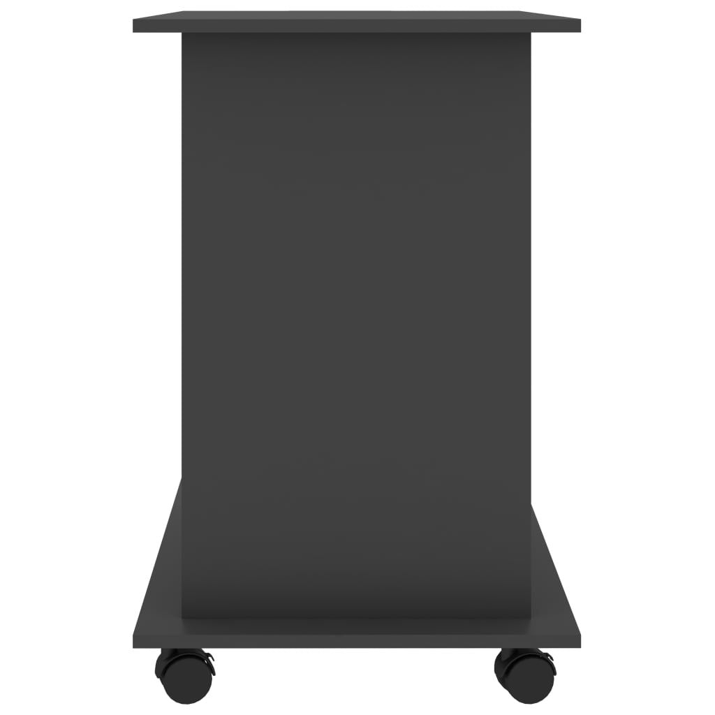 Computer Desk Gray 31.5"x19.7"x29.5" Engineered Wood - Discount Msrp