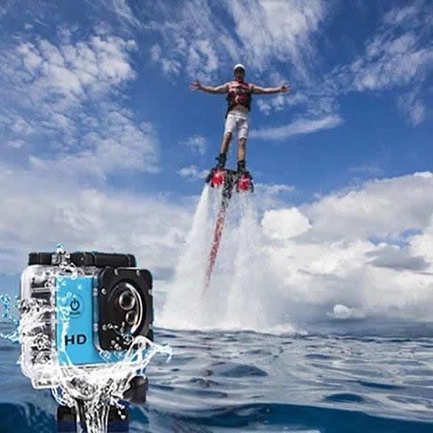 4K Action Pro Waterproof All Digital UHD WiFi Camera + RF Remote And Accessories - Discount Msrp