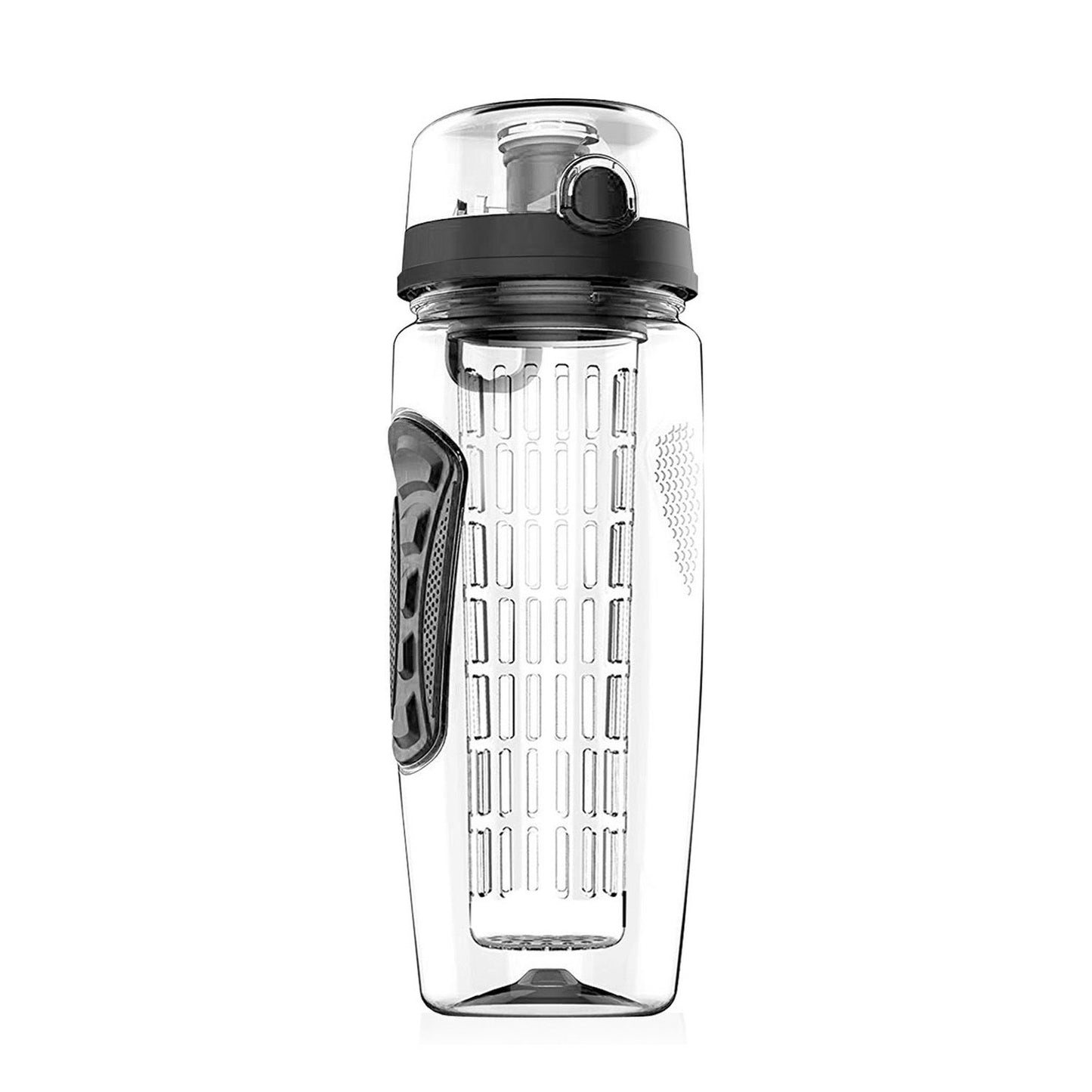 Fruit Infuser Water Bottle 32OZ Juice Shaker Sport w/ Flip Top Lid Anti-Slip Grips For Office Home Sport Running Walking Hiking - Discount Msrp