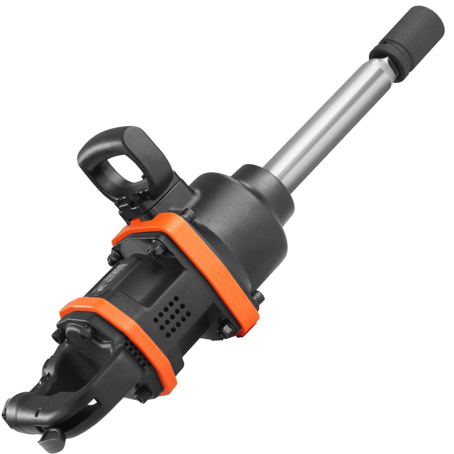 VEVOR 1 Inch Air Impact Wrench, Up to 3160 ft-lbs High Reverse Torque Output 1" Pneumatic Impact Gun w/ 8 Inch Extended Anvil & Carrying Case for Heavy Duty Repairs and Maintenance - Discount Msrp