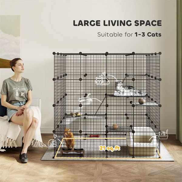Cat Play Tunnel/Cat Cage ( Amazon Shipping)(Prohibited by WalMart) - Discount Msrp