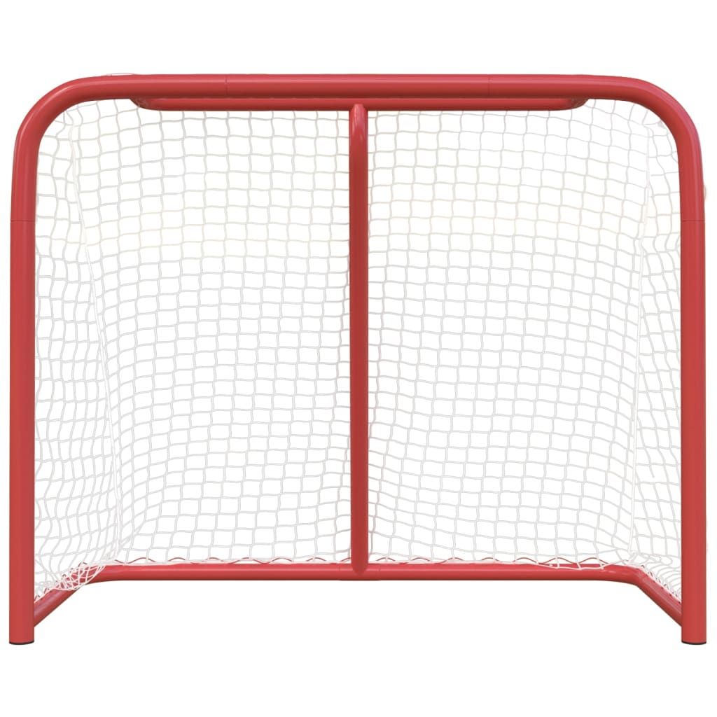 Hockey Goal Red and White 72"x28"x48" Polyester - Discount Msrp