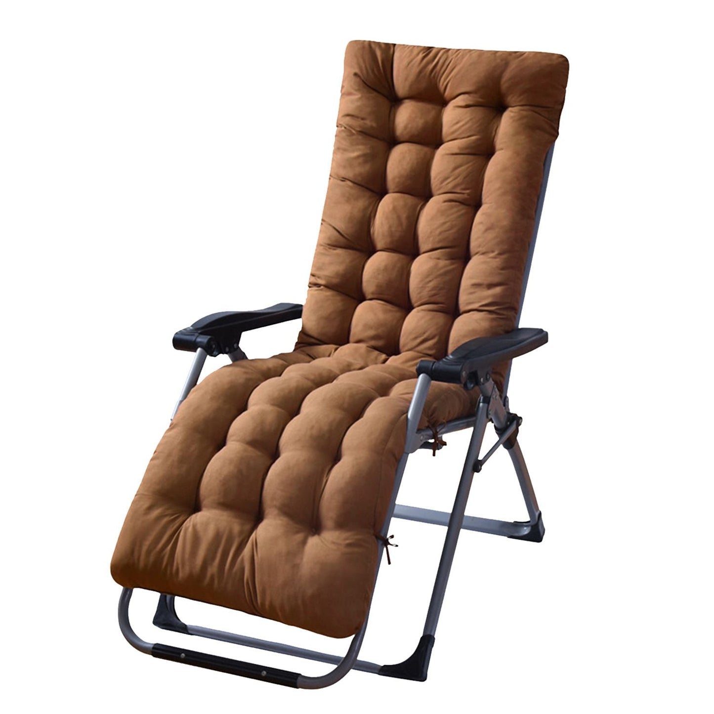 67x22in Chaise Lounger Cushion Recliner Rocking Chair Sofa Mat Deck Chair Cushion - Discount Msrp