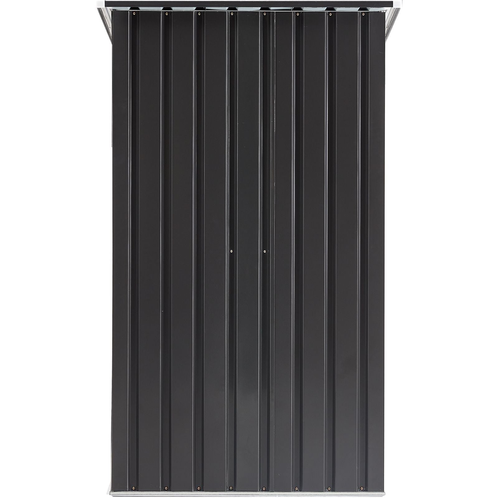 Outdoor Storage Shed, 3 x 3 FT Metal Steel Garden Shed with Single Lockable Door, Small Shed Outdoor Steel Utility Tool Shed for Backyard Patio Garden Lawn - Discount Msrp 