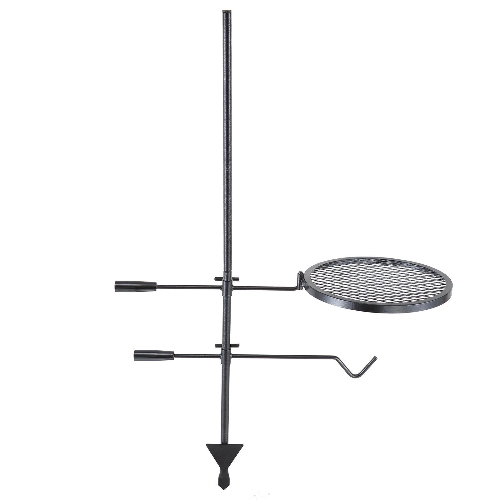 VEVOR Swivel Campfire Grill, Fire Pit Grill Grate over Fire Pits, Heavy Duty Steel Grill Grates, 360° Adjustable Open Fire Outdoor Cooking Equipment, Portable Camp Fire Racks for Camping Outdoor BBQ - Discount Msrp 