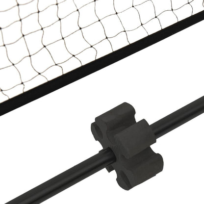 Tennis Net Black and Red 236.2"x39.4"x34.3" Polyester - Discount Msrp 