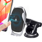 Universal Wireless Car Phone Charger Mount Holder Automatic Clamping - Discount Msrp 
