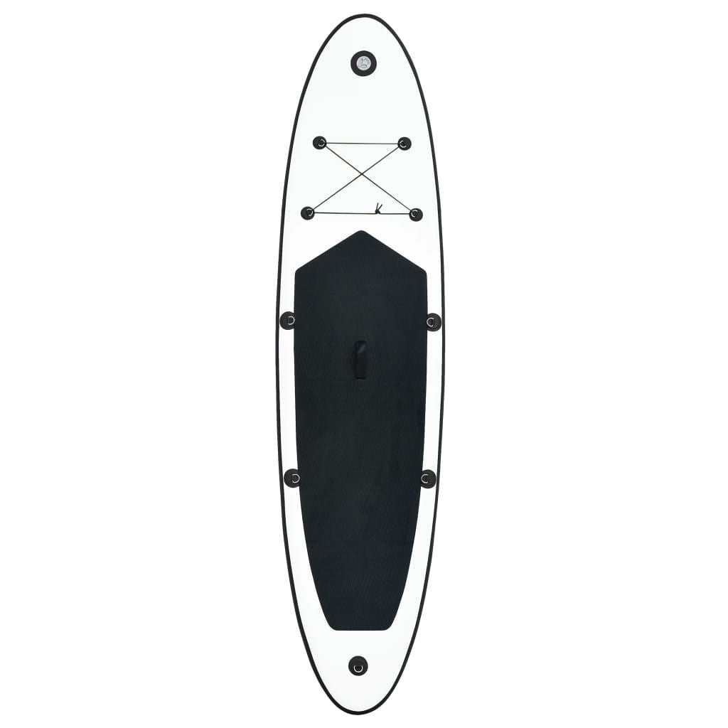 Inflatable Stand up Paddle Board Set Black and White - Discount Msrp 