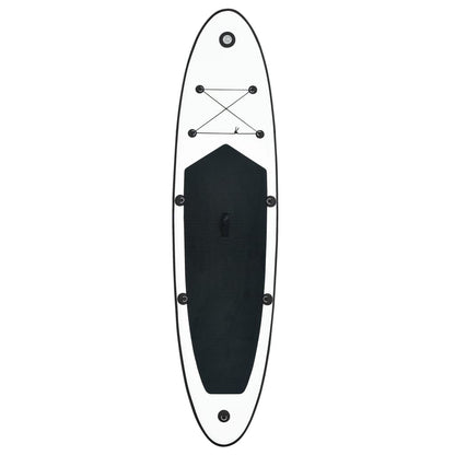 Inflatable Stand up Paddle Board Set Black and White - Discount Msrp 
