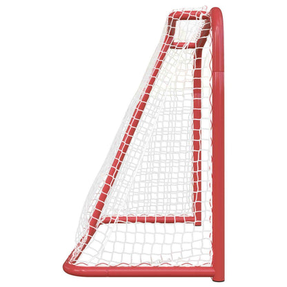 Hockey Goal Red and White 72"x28"x48" Polyester - Discount Msrp 