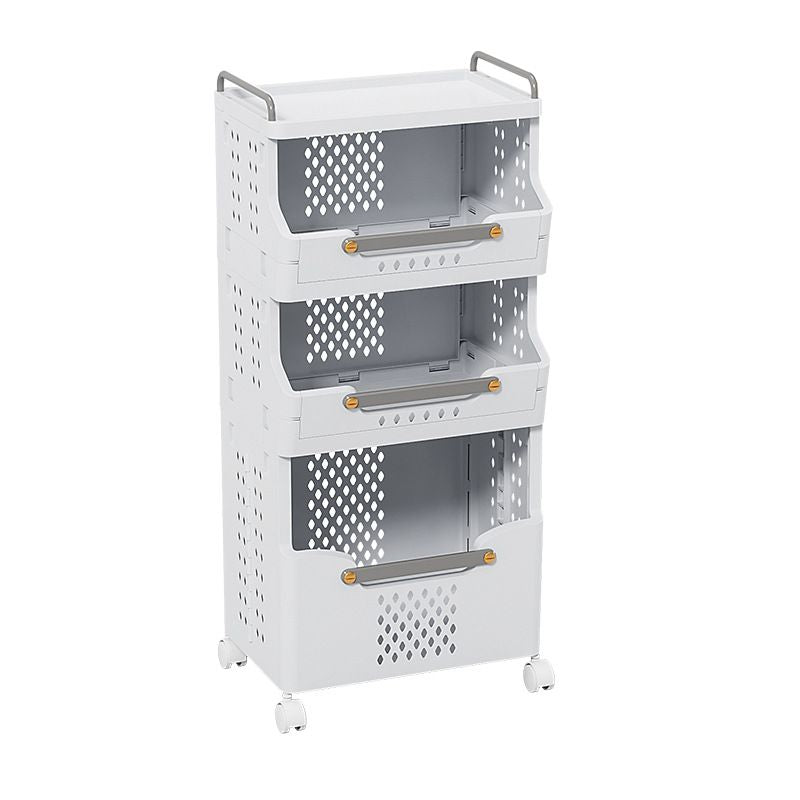 Laundry Basket Bathroom Foldable Dirty Clothes Storage Basket Wall Hanging Shelf - Discount Msrp 